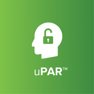uPAR logo green