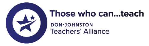 Those who can...teach Don Johnston Teachers' Alliance