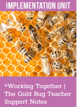 Cover of the Working Together for Readtopia, many bees on a hive