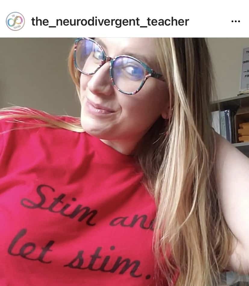 Neurodivergnt Teacher Instagram